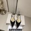 Jimmy Choo point-toe flats Patent Leather Black with Crystal Embellishment 2024