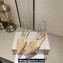 Jimmy Choo point-toe flats Patent Leather Nude with Crystal Embellishment 2024