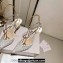 Jimmy Choo Heel 8.5cm Saeda 85 Pumps Crystals White/Multicolor with Crystal Embellishment 2024