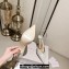 Jimmy Choo Heel 10cm Saeda 100 Pumps Crystals White/Multicolor with Crystal Embellishment 2024
