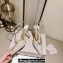 Jimmy Choo Heel 10cm Saeda 100 Pumps Crystals White/Multicolor with Crystal Embellishment 2024