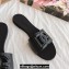 Cheap Sale Dolce & Gabbana Rubber beachwear sliders Black