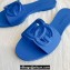 Cheap Sale Dolce & Gabbana Rubber beachwear sliders Blue