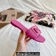 Cheap Sale Dolce & Gabbana Rubber beachwear sliders Fuchsia