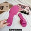 Cheap Sale Dolce & Gabbana Rubber beachwear sliders Fuchsia
