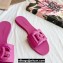 Cheap Sale Dolce & Gabbana Rubber beachwear sliders Fuchsia