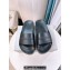 Cheap Sale Balenciaga Chunky Slide Sandals in Black rubber