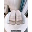 Cheap Sale Balenciaga Chunky Slide Sandals in Light Gray rubber