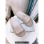 Cheap Sale Balenciaga Chunky Slide Sandals in Light Gray rubber