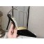 Jimmy Choo Heel 10cm Saeda 100 Pumps Patent Leather Black with Crystal Embellishment 2024