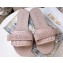 Cheap Sale Dior Dio(r)evolution Slides in Cannage PVC Nude