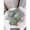Cheap Sale Dior Dio(r)evolution Slides in Cannage PVC Green