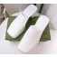 Cheap Sale Gucci Heel 5.5cm Platform 2.5cm Embossed Logo Rubber Mules White