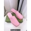 Cheap Sale Gucci Heel 5.5cm Platform 2.5cm Embossed Logo Rubber Mules Pink