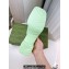 Cheap Sale Gucci Heel 5.5cm Platform 2.5cm Embossed Logo Rubber Mules Green