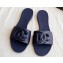 Cheap Sale Dolce & Gabbana Rubber beachwear sliders Dark Blue