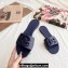 Cheap Sale Dolce & Gabbana Rubber beachwear sliders Dark Blue