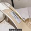 Jimmy Choo Heel 8.5cm Saeda 85 Pumps Patent Leather White with Crystal Embellishment 2024