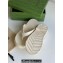 Cheap Sale Gucci thong platform rubber sandals 746334 White