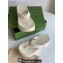 Cheap Sale Gucci thong platform rubber sandals 746334 White