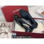 Cheap Sale Ferragamo rubber Jelly ballet flats Black with Vara Bow
