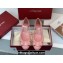 Cheap Sale Ferragamo rubber Jelly ballet flats Pink with Vara Bow
