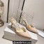 Jimmy Choo Heel 8.5cm Saeda 85 Pumps Patent Leather Nude with Crystal Embellishment 2024