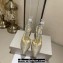 Jimmy Choo Heel 8.5cm Saeda 85 Pumps Glitter Gold with Crystal Embellishment 2024