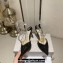 Jimmy Choo Heel 8.5cm Saeda 85 Pumps Glitter Black with Crystal Embellishment 2024