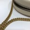 Gucci GG Marmont Mini Round Shoulder Bag 550154 Leather White