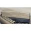 Fendi Medium Baguette Dove gray crocodile leather bag