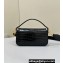 Fendi Medium Baguette Black crocodile leather bag
