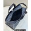 Fendi Peekaboo X-Tote bag Black leather with FF tapestry fabric