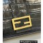 Fendi Medium Baguette Black crocodile leather bag