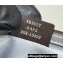 Fendi Mini Baguette Silver leather bag with crystal FF motif