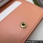 Gucci GG Marmont card case wallet 466492 Leather Peach