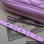 Gucci GG Marmont Small shoulder Camera Bag 447632 iridescent quilted chevron leather Pink