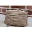 Gucci GG Matelassé top handle mini bag ‎723770 Nude