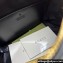 Gucci GG Matelassé beauty case bag 726047 Leather Black