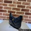Gucci GG Marmont Small shoulder bag 777263 chevron leather Black