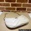 Gucci GG Marmont Small shoulder bag 777263 chevron leather White