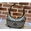 Gucci Half-moon-shaped mini bag with Interlocking G 726843 GG canvas Beige