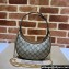Gucci Half-moon-shaped mini bag with Interlocking G 726843 GG canvas Beige