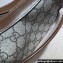 Gucci Half-moon-shaped mini bag with Interlocking G 726843 GG canvas Beige