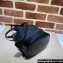 Gucci GG Matelassé bucket bag 728231 Nylon Black