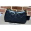 Gucci GG Matelassé handbag 735049 Nylon Black