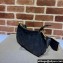 Gucci GG Matelassé handbag 735049 Nylon Black