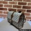Gucci GG messenger bag with Interlocking G 745679 Beige