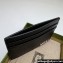 Gucci Card case with Gucci logo 771157 in Black leather