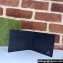 Gucci GG rubber-effect Bi-fold wallet 771309 in Black leather